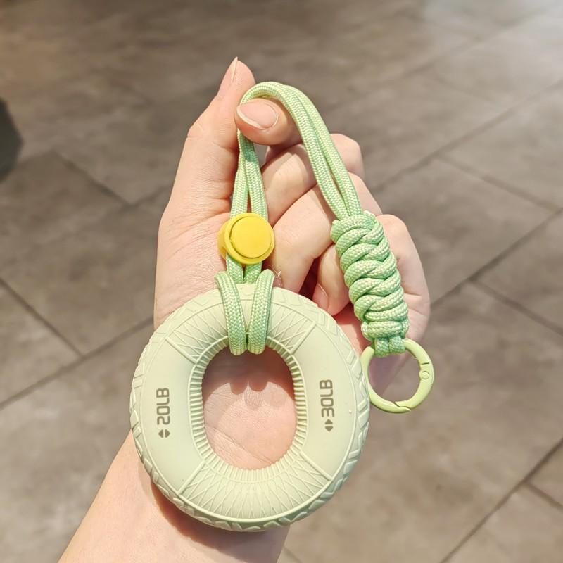 Fun Grip Ring Decompression Key Chain Pendant Couple Bag Car Creative Fitness Gift