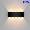 Warm/White/RGB Lights 6/8 LED Solar Light Up and Down Fence Solar Lamp  Decor
