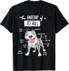 Anatomy Of A Pitbull T-shirt Dog Lover Tee T-Shirt Gift Unisex T-Shirt