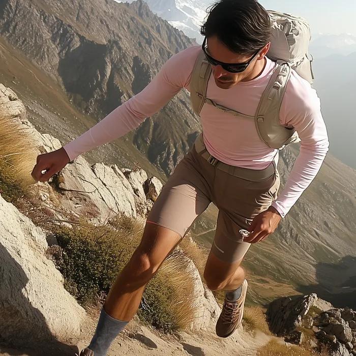 [3 Days 3 Set] Pigment Running Crew Socks