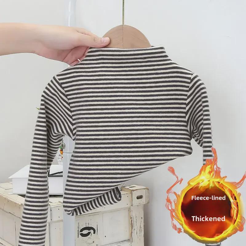 2023 Trendy Long-Sleeve T-Shirt for Kids: Boys' & Girls' Fashionable Innerwear