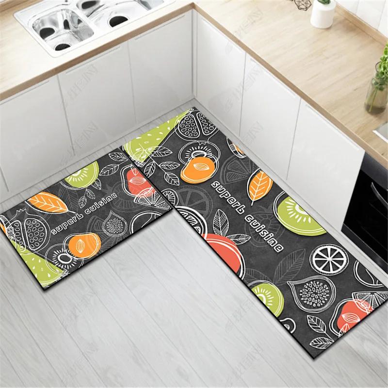 Moderne Küchenbodenmatte Wohnzimmer Schlafzimmer Dekor Teppich Zuhause Flur Eingang Fußmatte Balkon Badezimmer Tür Rutschfester Fußteppich