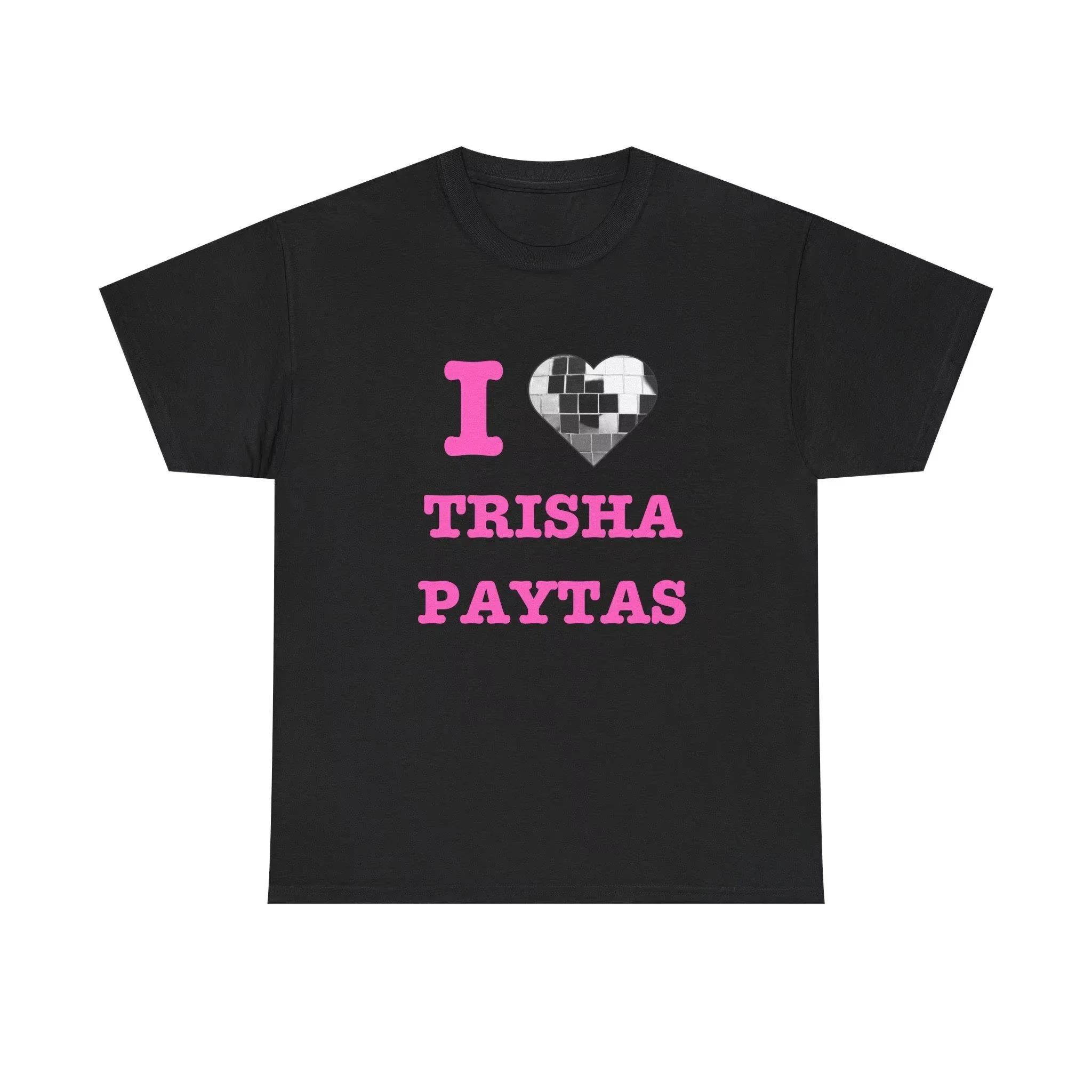 

Vintage Trisha Paytas Graphic Pure Cotton TShirt Fan Gift High Quality Unisex Sports Style Mens Apparel Top Wome Men Tshirts S