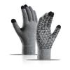 Gants d'hiver pour hommes femmes - Gants chauds thermiques tricotés améliorés à écran tactile pour la course, la conduite, la randonnée