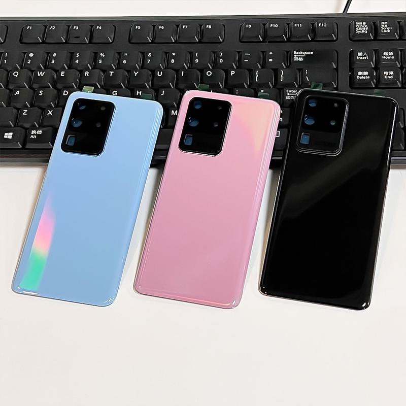 Glass Housing Back Cover Cases For SAMSUNG Galaxy S20 Ultra S20Ultra Phone Rear Battery Door Phone Cover Back Cover Tools