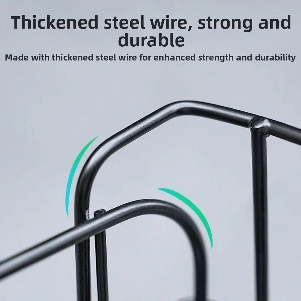 Durable Foldable Bicycle Rear Basket Cycling Carrying Backpack  Children's Folding Bike Accessories
