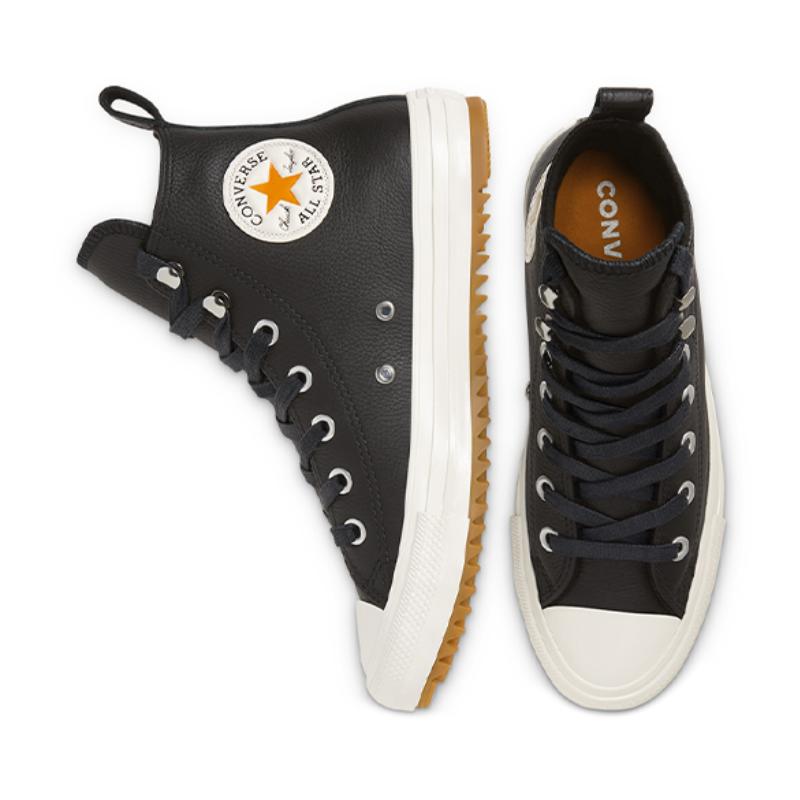Converse Chuck Taylor All Star Hiker Comfortable Non-Slip Abrasion High Top Espadrilles Women's Black