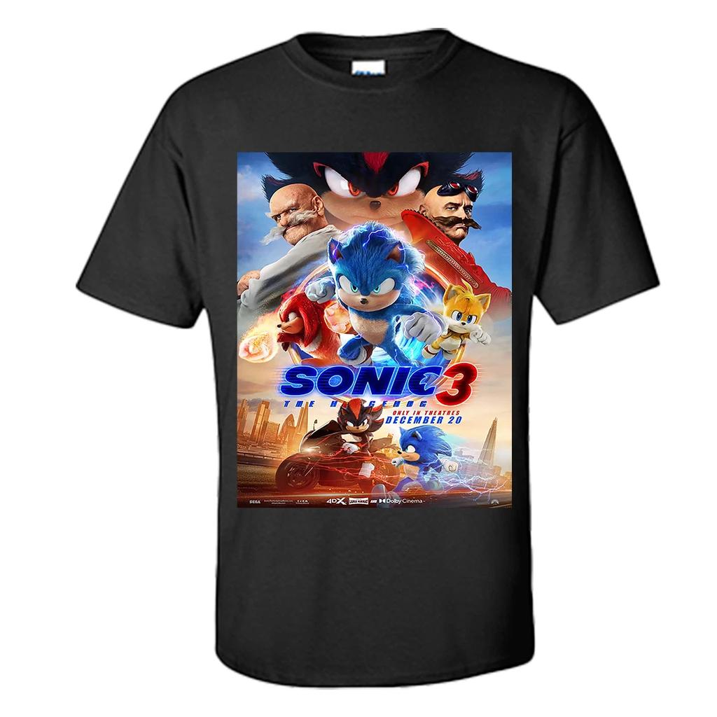 Sonic the Hedgehog 3 T Shirt Sonic the Hedgehog Shirt S-XXXL