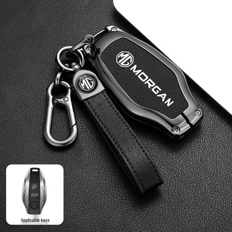 MG7 New Key Fob Cover: Metal Car Accessory with High-End Design for MG7 Remote Key (2023)