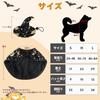 Halloween dog costume hat cape 2-piece set clothing poncho bat devil small medium cat cosplay adjustable