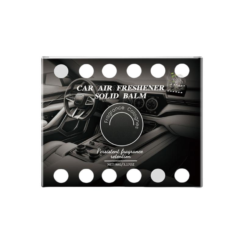 

Long Lasting Auto Natural Scented Aromatic Solid Balm for Cars Trucks Enhancing Driving Experience with Freshness Scent 1