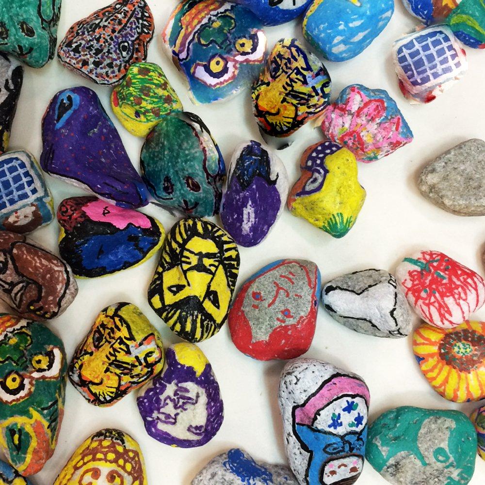 Higashiyama Kogyo Art Marker Pebble Art Pen 4VB EH16-2/4VB