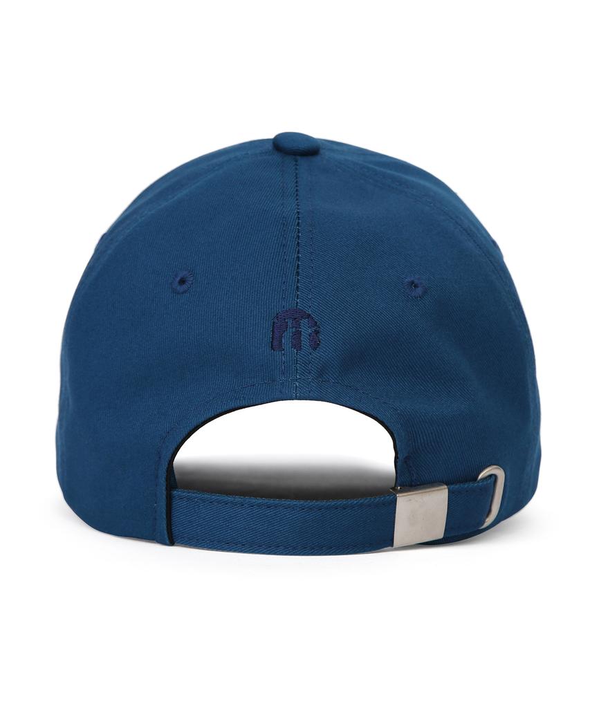 Eondeokeonteulol Cotton Logo Ball Cap Serif Udc / Authenic Bb / Carm Blue