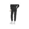 Reebok Loose Solid Color Sports Pants Women Bottoms Black HS0394
