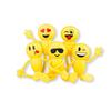 Creative 10 Pcs/Lot Kids Party Supply Favors Yellow Man Mini Sticky Emoji Toy for Children