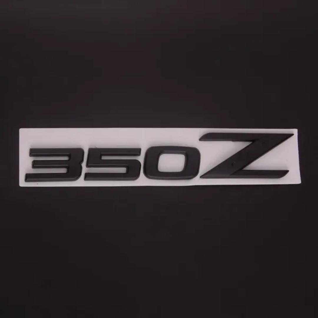 

350Z/370Z алюминиевый сплав/ABS эмблема автомобиля наклейки для NI/SSAN 350Z 370Z Fairla/dy Z Z33 Z34 350Z серебряный