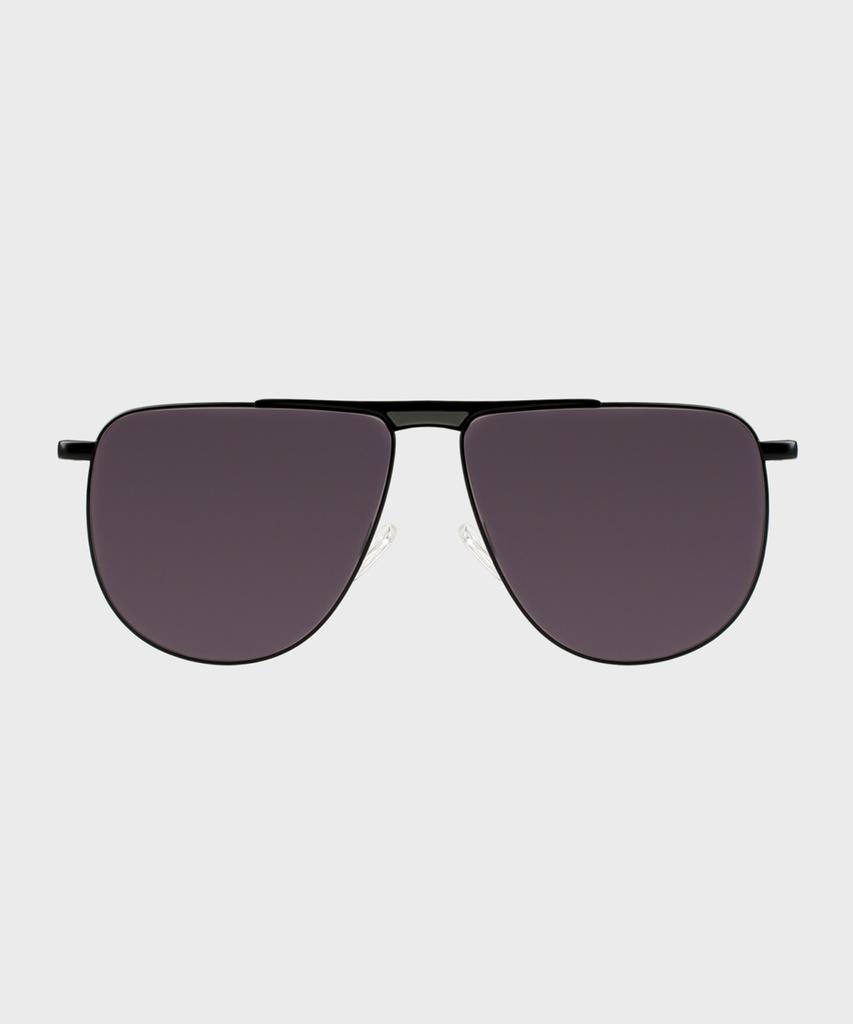 Ilsamsaemem Retro Aviator One-Bridge Tint Photochromic Sunglasses Black