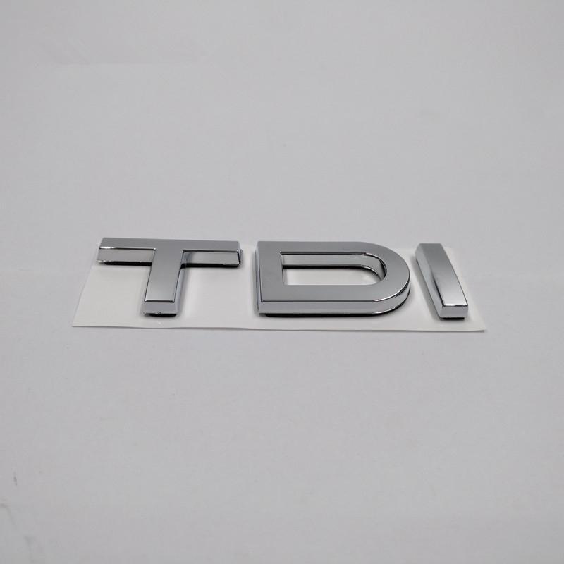 

TDI Автомобильная эмблема Задний значок Буквы Наклейка