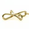 Used TIFFANY&Co. Necklace Infinity cross K18 yellow gold 4.6g Yellow Gold