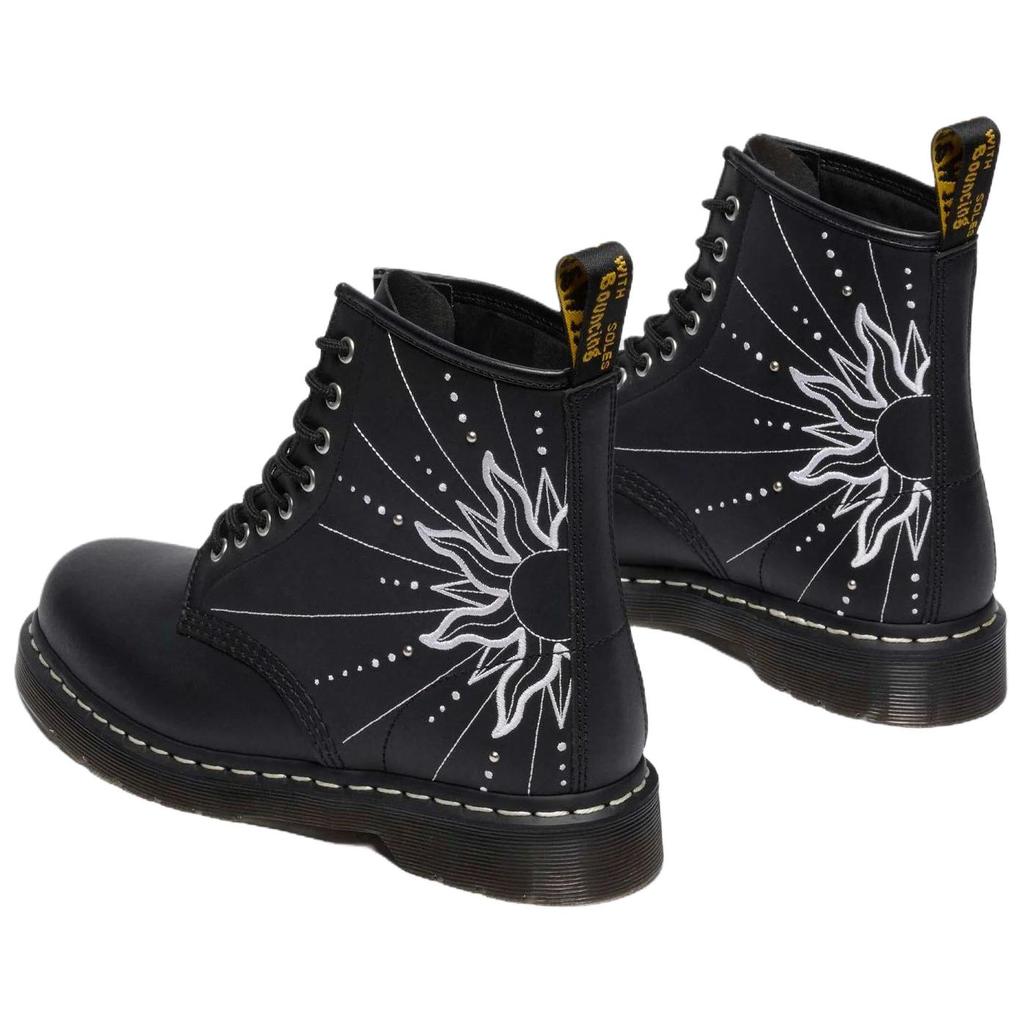 DR. Martens 1460 Solar Flare Leder Schnürstiefel Unisex Stiefel Schwarz 41813001