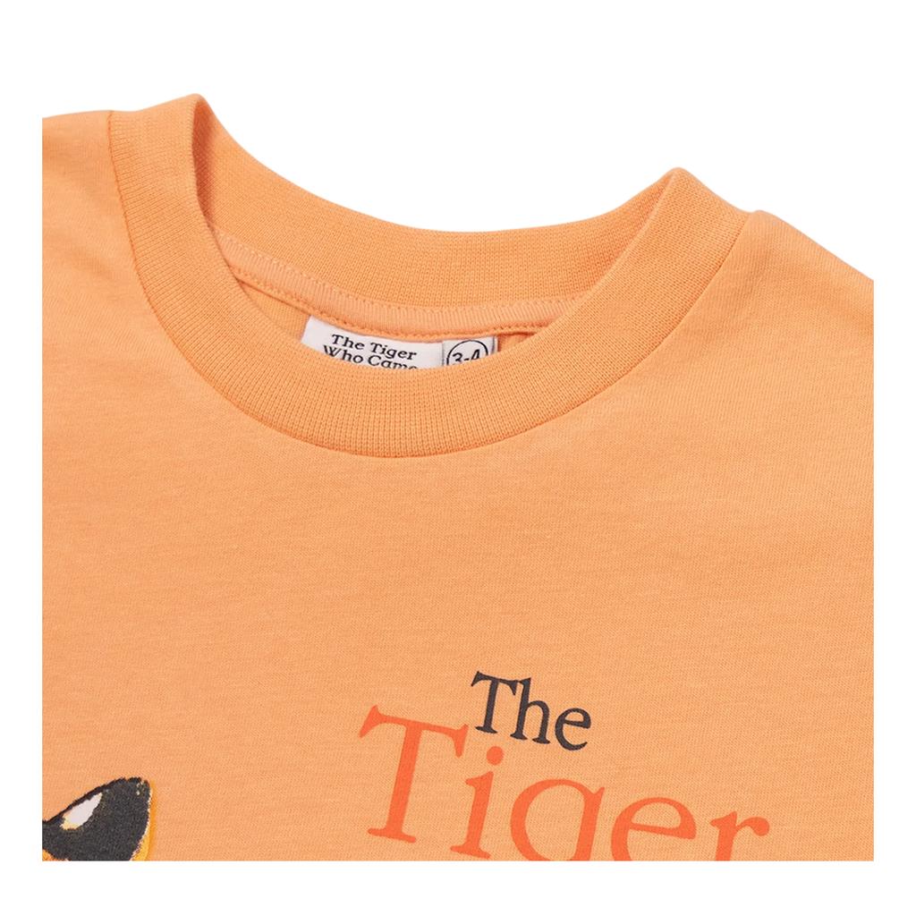 The Tiger Who Came To Tea Boys Character Short-Sleeved T-Shirt
