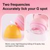 Masturbator, weiche Zunge, Cunnilingus, hygienische Dual-Frequenz-Vibration, fröhliches Schwein, G-Punkt-Masturbation, Sauger-Vibrator für Vagina