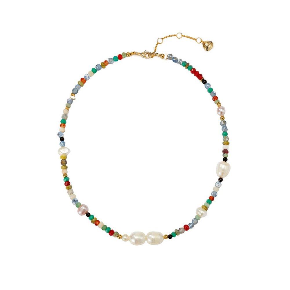 

Freshwater Pearl Bohemian Necklace