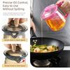 Portable Oil Dispenser 500ml Capacity Coffee Carafe Food-grade Silicone Teapot  Household Kitchen