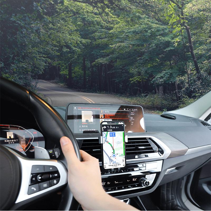 Car Phone Holder Cell Air Vent Mount Moblie GPS Support Stand For Tesla Roadster Coil Bonina Model 3 Y S X Cybertruck Juguete