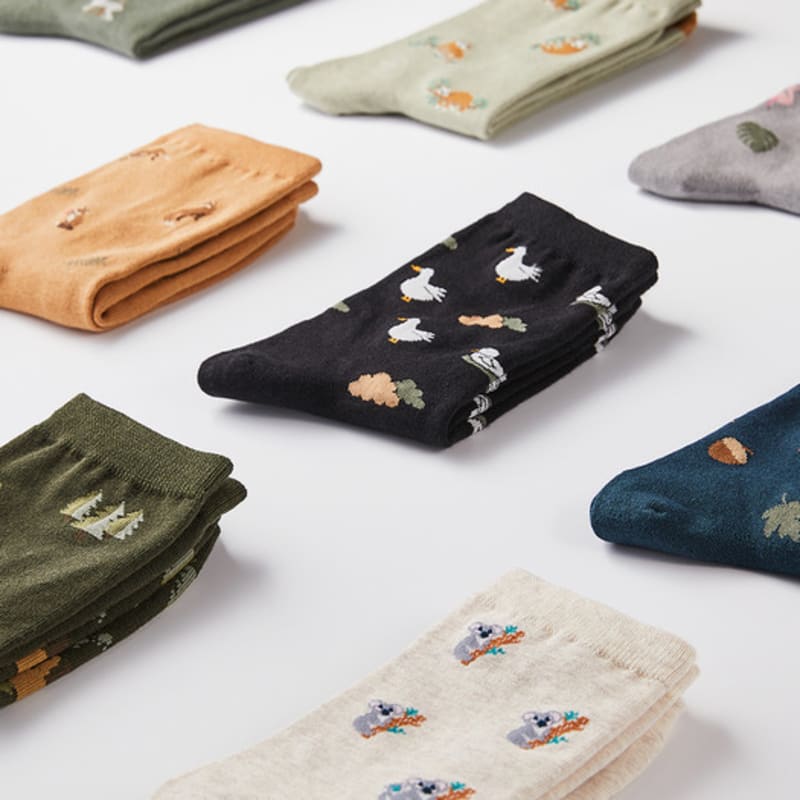 

STUDIO SOCKSTOP SOX ISLAND CO Коллекция носков с анималистичным узором унисекс 8.MONKEY_M_260mm