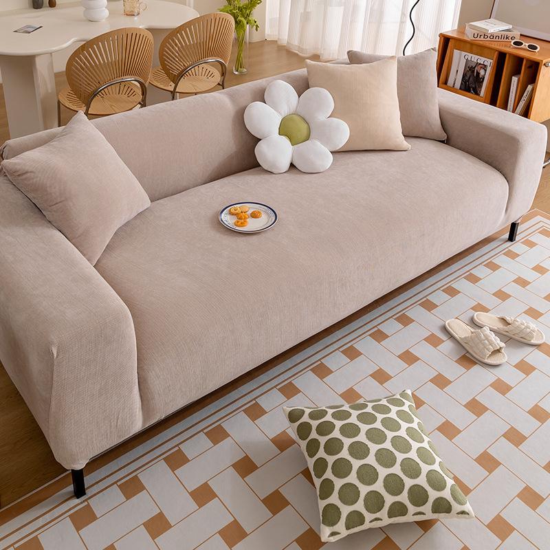 Light Luxury Thickened Chenille Elastic One-Piece Sofa Cover All Wrapped Cover Four Seasons Universal Anti-Scratching Sofa Cover