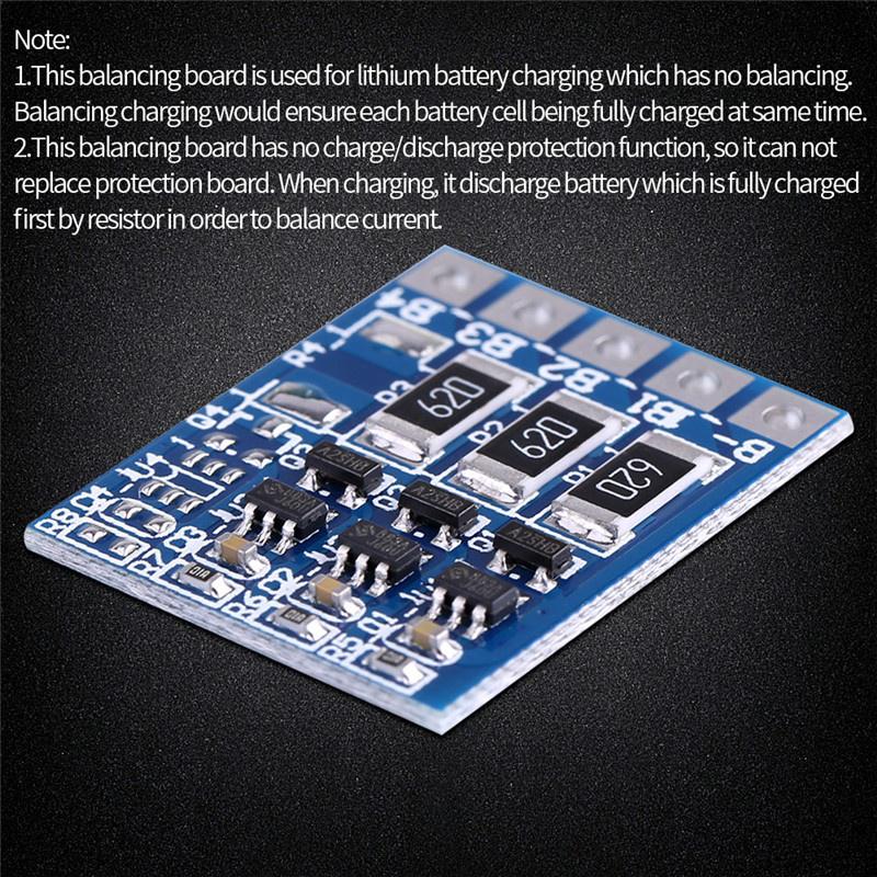 Scheda di Protezione PCB BMS Batteria 18650 agli ioni di Litio 12.6V 50A Balance 12V 3S 11.1V