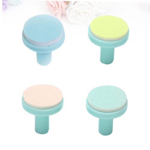 TOVINANNA 4-Pack Baby Nail File Replacement Pads for Newborns, Compatible with Electric Nail Clippers, Designed To Prevent Injury To Fingers and Feet,