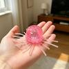 1/2/3Pcs Simulation Jellyfish Squeeze Toy Stress Relief Clear Glitter Jellyfish Sensory Toy Soft Stress Ball Sea Animal Fidget Toy