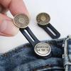 6pcs Jeans Button Extender Universal Pants Extender Button for Women Men Adjustable Elastic Waist Silicone Extender Buckle Set