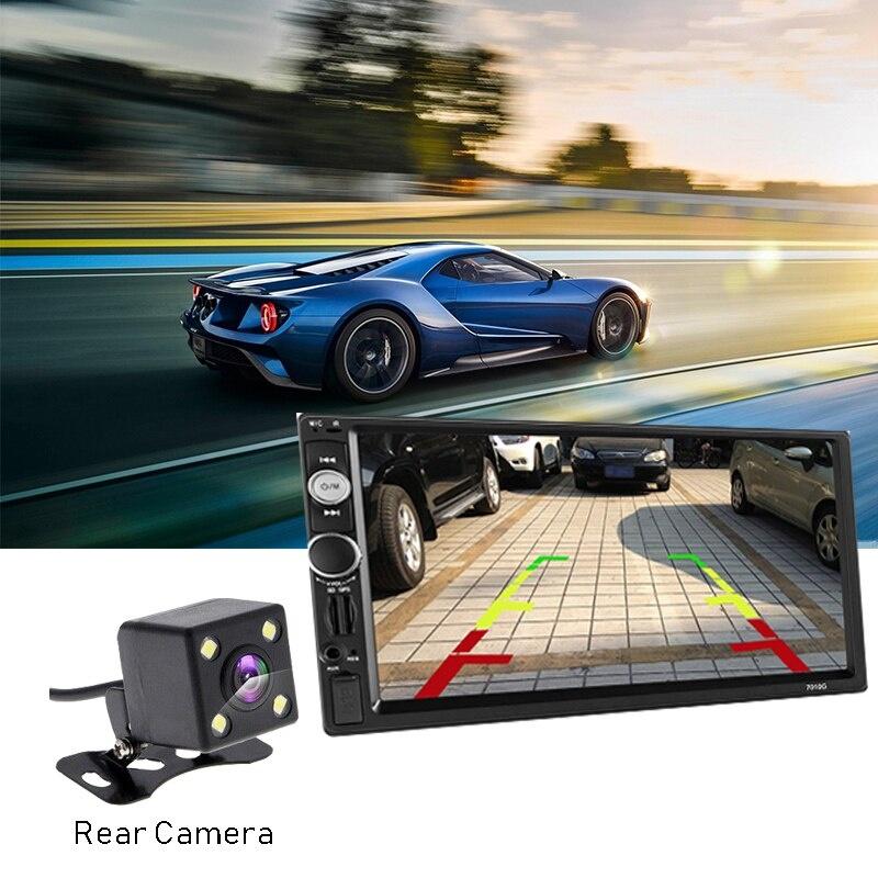 2 Din Car Radio Autoradio 7\ HD Multimedia Player 2 DIN Touch Screen Auto Audio Car Stereo MP5 Bluetooth Android Car Audio MP5 Player