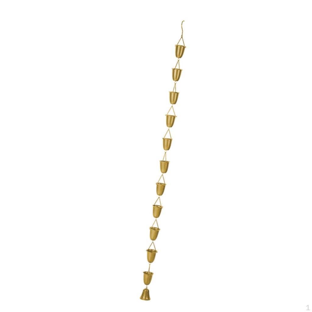 Coffee Cup Rain Chain Water Drain for Gutters In The Garden