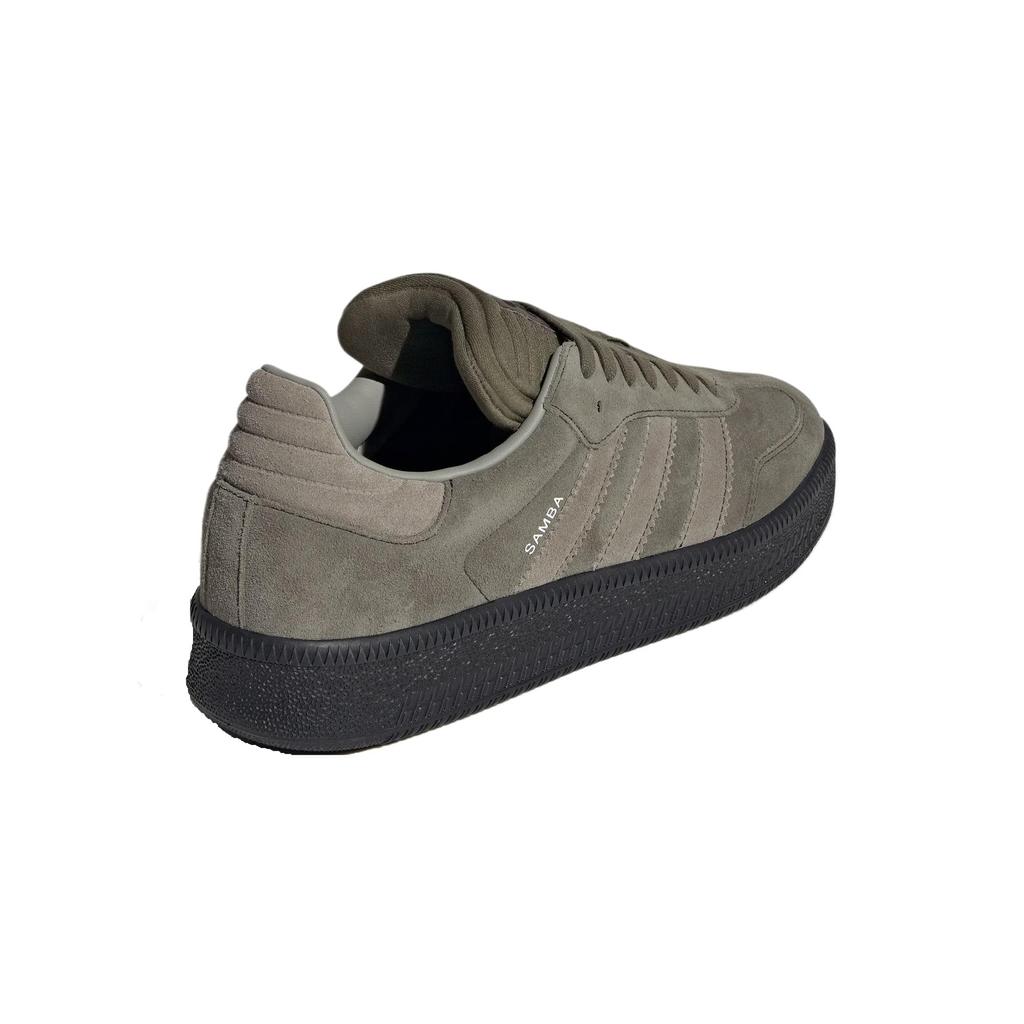 adidas Samba XLG Olive Strata Silver Pebble Unisex Sneakers Green ID3913