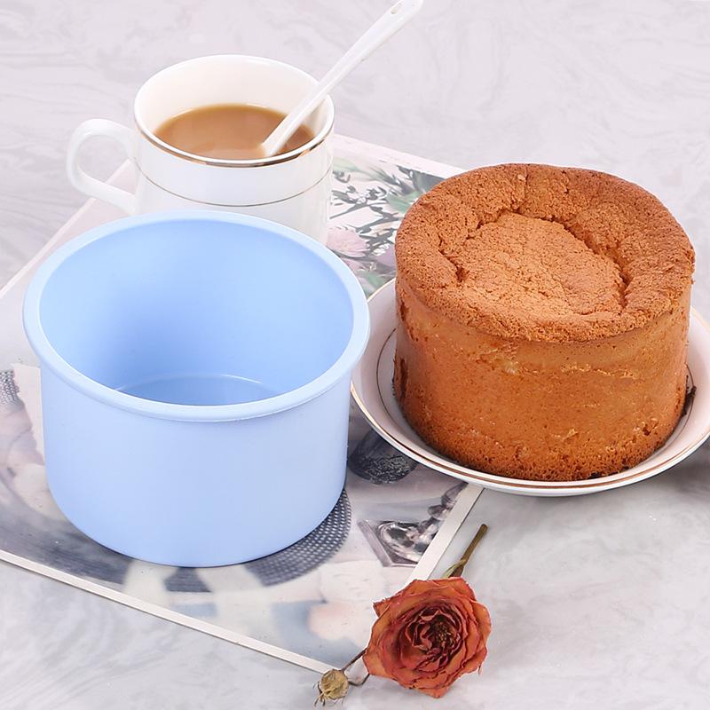 4/8-inch Circular Cake Mold Silicone Mold Baking Tray with Multiple Sizes and Types of Cakes DIY Baking Cake Mold