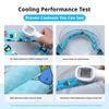 Écharpe Rafraîchissante d'Été pour Animaux de Compagnie Collier Glacé pour Chien Enveloppement Froid Respirant Bandana Rafraîchissant Instantané pour Promenade en Extérieur