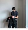 Men's Summer Ice Silk Slim Short-Sleeve Sweater - Trendy Korean Style Round Neck T-Shirt
