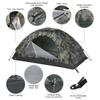 1-2 Person Ultralight Portable Camping Tent - Single Layer Hiking Tent with UPF 30+ Anti-UV Coating for Beach Fishing Outdoor