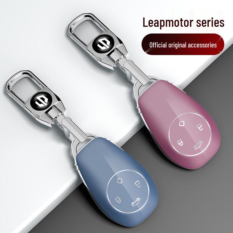 2023 Leapmotor Key Case - Fits Models: T03, C11, S01, C01 - Full Protection for Men and Women