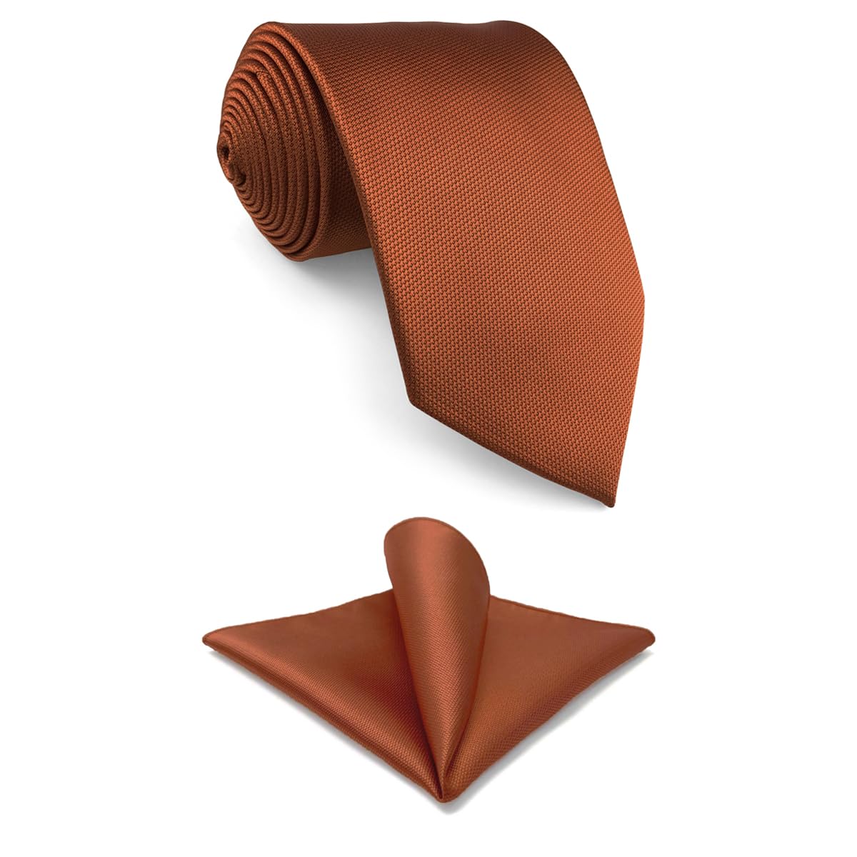 (Shlax & Wing) Shlax & Wing Fashion Plain Orange Men s XL Necktie Handmade Washable Business Long Narrow 6cm