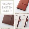 Raymay Fujii Da Vinci System Genuine Bible Just JDB1388K Organizer, Leather, Size, B6, Right, Navy,