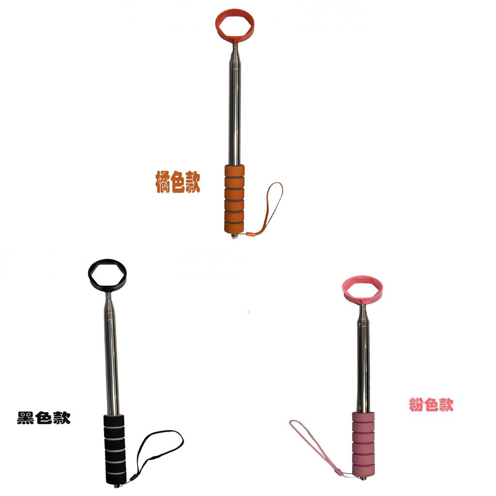 Golf Ball Retriever Telescopic Stainless Steel Portable Golf Accessory For Golfers