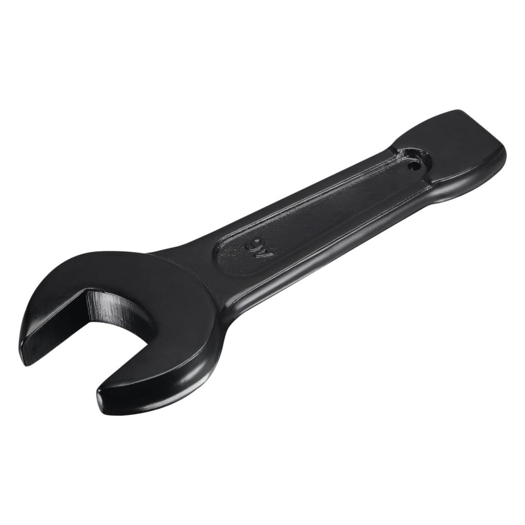 uxcell 46mm Striking Steel Single Head Hand Tool Open-End Wrench, High-Tensile Spanner,