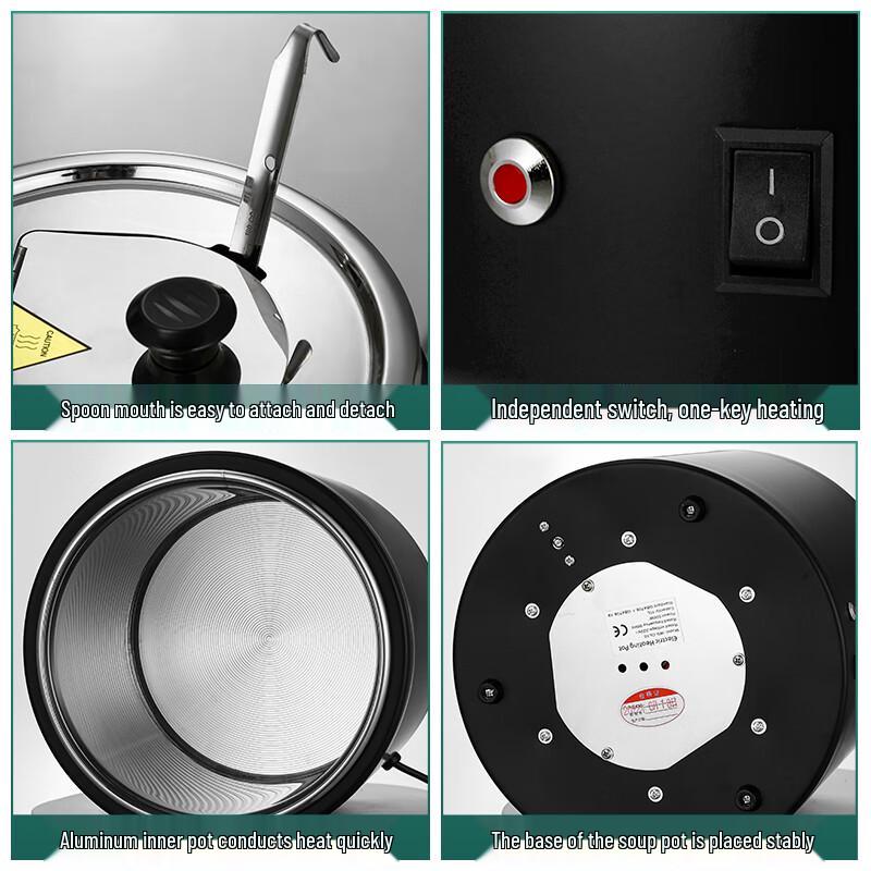 10L Commercial Dry Electronic Soup Warmer