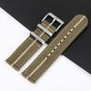 Ribbed Nylon Watch Band Strap Army Military Watch Band 20mm 22mm Men Wristband for Swatch Omega for Rolex for Seiko Moonswatch