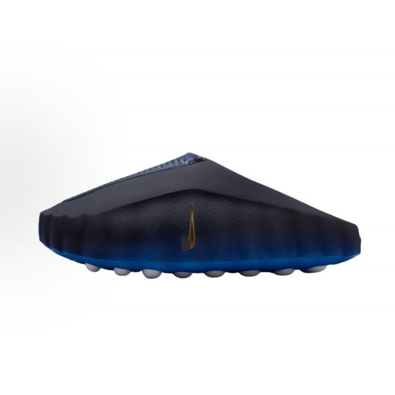 Mind 001 X Fragment Design Unisex Šľapky s Gradientnou Modro-Čierno-Zelenou Farbou Uzavreté Pre Pohodlie Obuv na Pláž Ležérne Nosenie